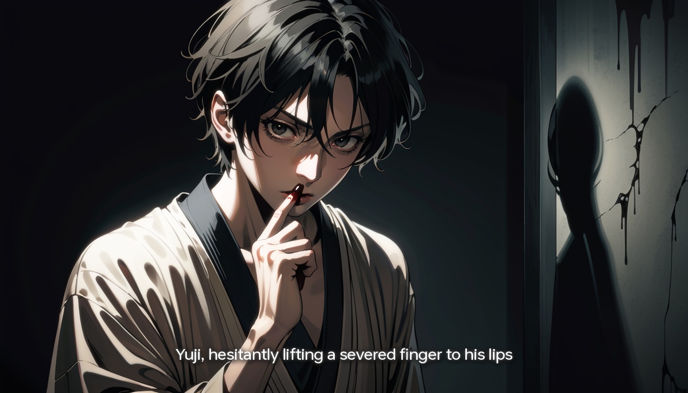 After Itadori Yuji  swallowed his finger, Gojo Satoru and