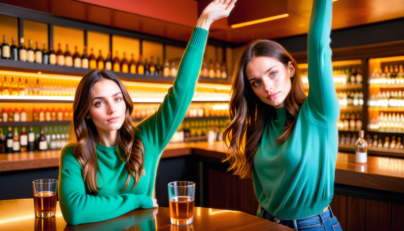 Lena and Erik meet at a Scottish pub in Oslo