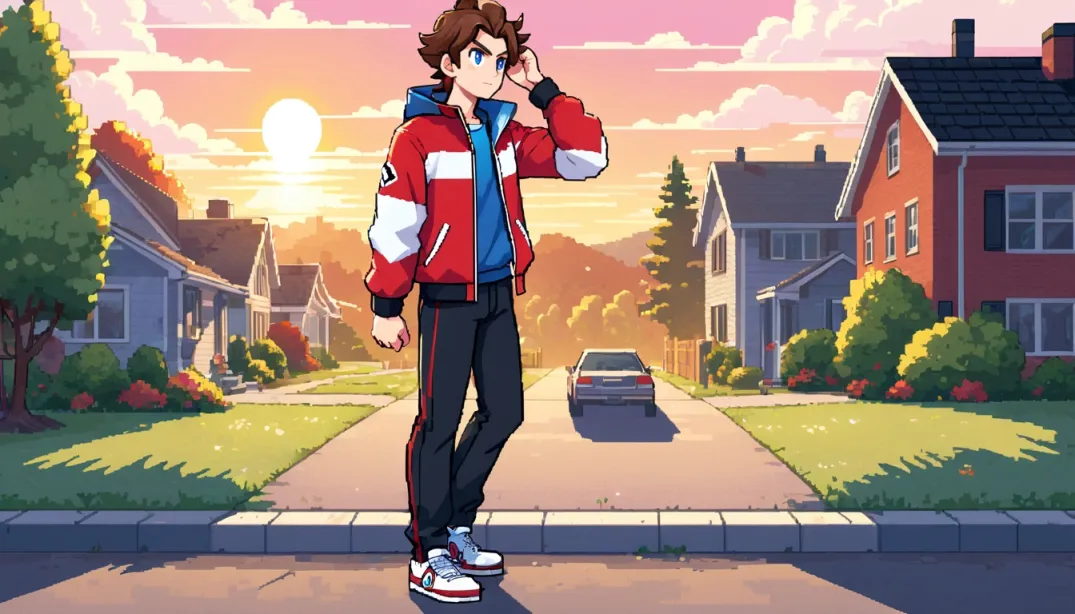 Pokémon , Ethan , a trainer in the Johto Region